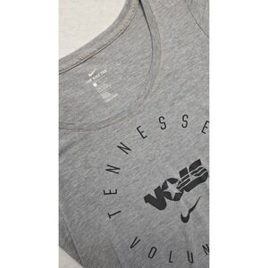 Nike Tennessee Volunteers Gray‎ Tri Blend Vees T Shirt Large Womens